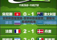 世界杯四强竞猜-世界杯四强猜想，激情与策略的碰撞