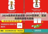 2026世界杯买球竞猜-2026世界杯，买球竞猜的激情与策略