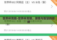 世界杯竞猜-世界杯竞猜，激情与智慧的碰撞