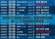 世界杯下注金额-世界杯，激情与理性的碰撞——下注金额的深度视角