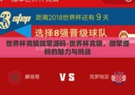 世界杯竞猜微擎源码-世界杯竞猜，微擎源码的魅力与挑战