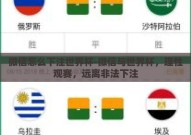 微信怎么下注世界杯-微信与世界杯，理性观赛，远离非法下注