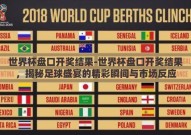 世界杯盘口开奖结果-世界杯盘口开奖结果，揭秘足球盛宴的精彩瞬间与市场反应