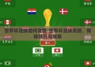 世界杯足球如何竞猜-世界杯足球竞猜，揭秘技巧与策略