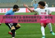 世界杯官网下注-世界杯官网下注，理性观赛与娱乐的边界