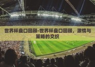 世界杯盘口回顾-世界杯盘口回顾，激情与策略的交织