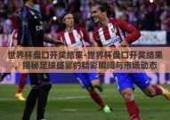 世界杯盘口开奖结果-世界杯盘口开奖结果，揭秘足球盛宴的精彩瞬间与市场动态