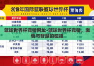 篮球世界杯竞猜网址-篮球世界杯竞猜，激情与智慧的碰撞