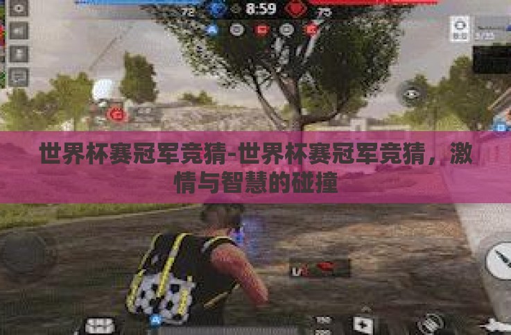世界杯赛冠军竞猜-世界杯赛冠军竞猜,激情与智慧的碰撞 世界杯赛冠军竞猜-世界杯赛冠军竞猜,激情与智慧的碰撞