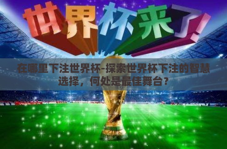 在哪里下注世界杯-探索世界杯下注的智慧选择，何处是最佳舞台？