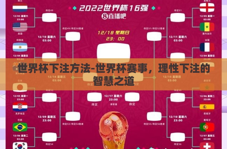 世界杯下注方法-世界杯赛事,理性下注的智慧之道 世界杯下注方法-世界杯赛事,理性下注的智慧之道