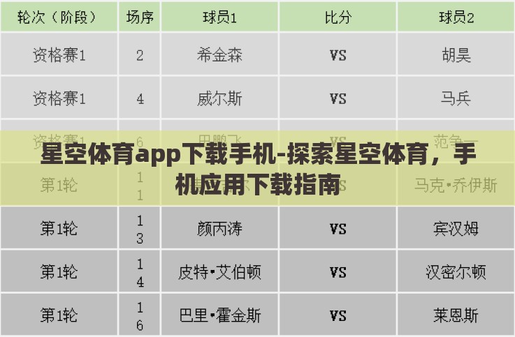 星空体育app下载手机-探索星空体育,手机应用下载指南 星空体育app下载手机-探索星空体育,手机应用下载指南
