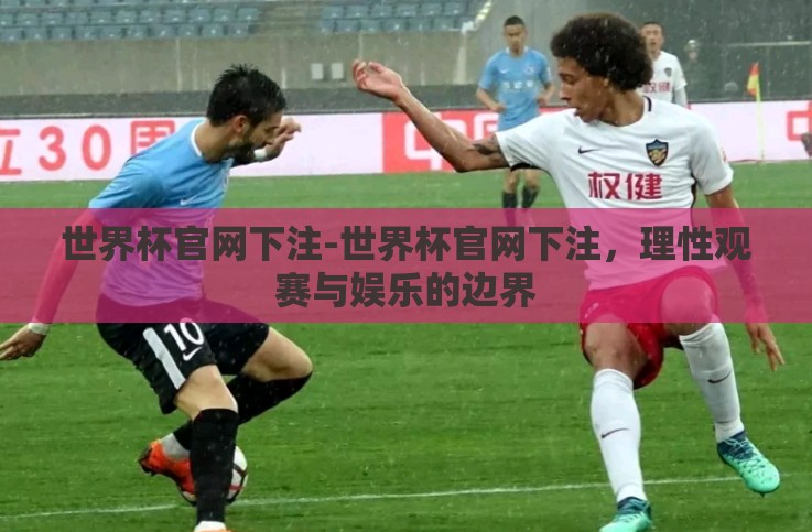 世界杯官网下注-世界杯官网下注，理性观赛与娱乐的边界