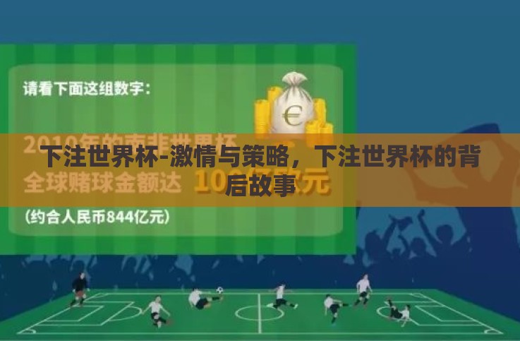 下注世界杯-激情与策略，下注世界杯的背后故事