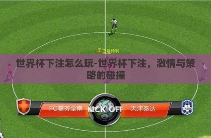 世界杯下注怎么玩-世界杯下注,激情与策略的碰撞 世界杯下注怎么玩-世界杯下注,激情与策略的碰撞